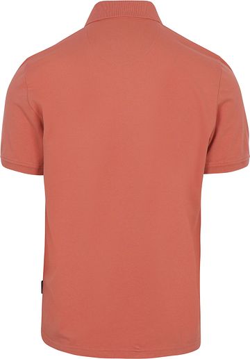 State of Art Poloshirt Piqué Oud Roze Product / Achterkant