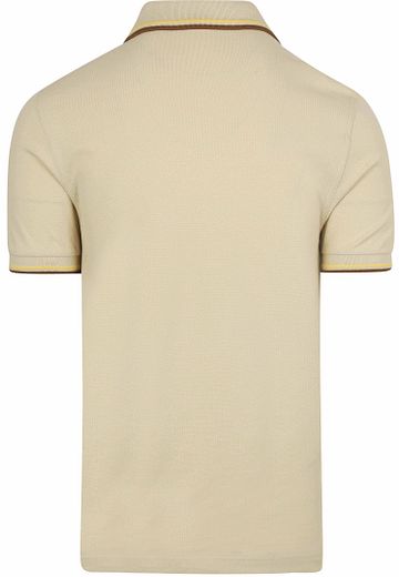 Fred Perry M3600 Polo Shirt Ecru Y56 Product / Achterkant