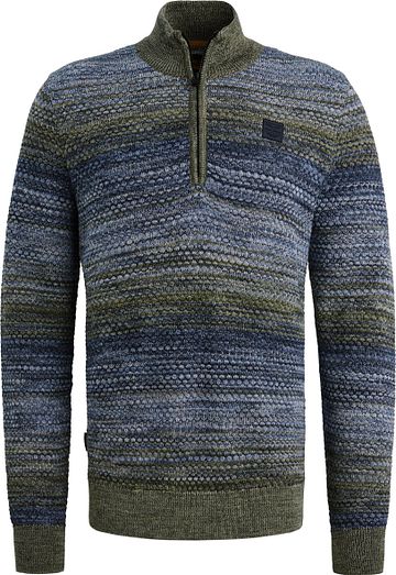 PME Legend Half Zip Colormix Sweater Blue Product