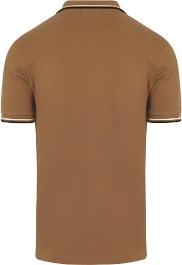 Fred Perry Polo M3600 Bruin W60 Product / Achterkant