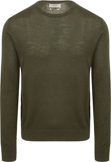 King Essentials The John Pullover Merino Army Green Product