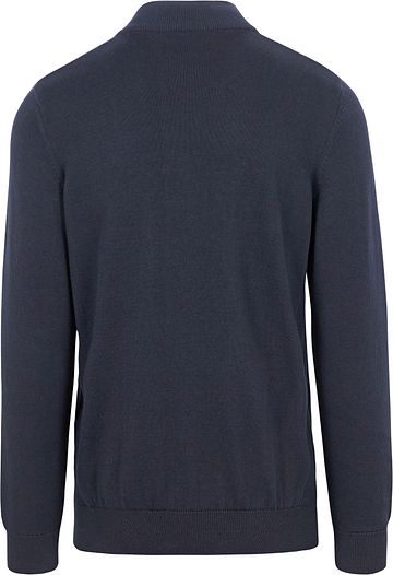 Barbour Pull-over Demi-Zip Marine Product / Achterkant