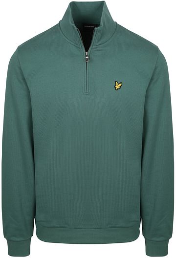 Lyle & Scott Tröja Halv Zip Everglade Grön Product