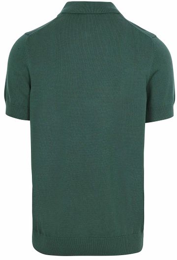 Lyle and Scott Knitted Polo Shirt Green Product / Achterkant