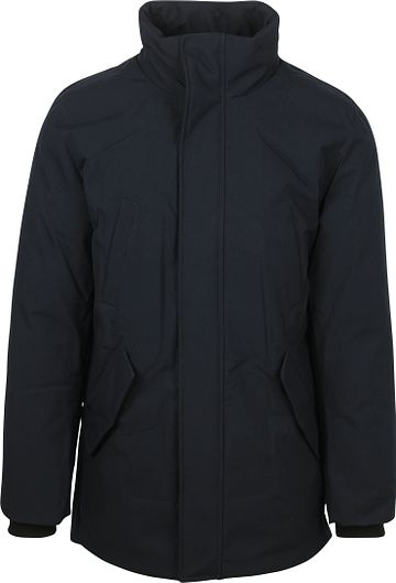 Suitable Parka Black Mountain Marine Modern-Fit Product / Achterkant