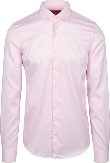 Suitable Shirt Extra Long Sleeves Twill Pink Product