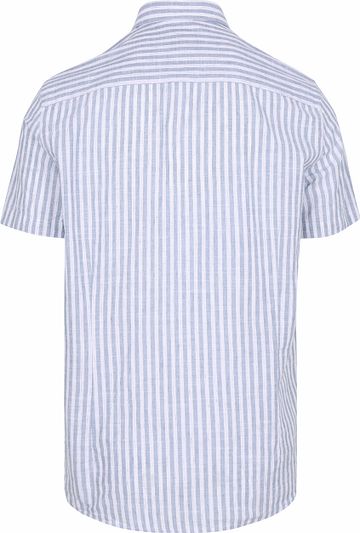 State of Art Kortærmet Skjorte Stripe Blå Product / Achterkant