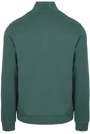 Lyle & Scott Tröja Halv Zip Everglade Grön Product / Achterkant
