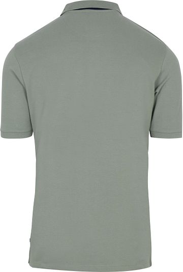 Suitable Respect Polo Tiger Groen Product / Achterkant