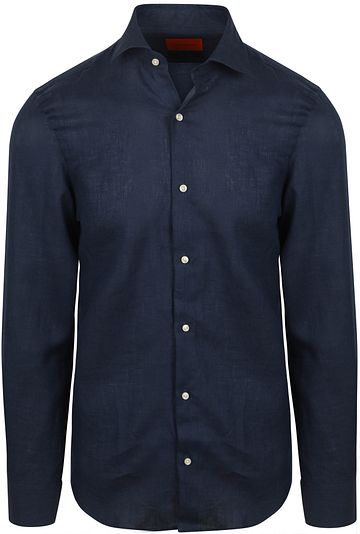 Suitable Shirt Linen Navy Product