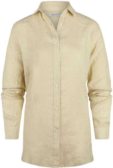 Steppin' Out Blouse Women Lotte Linen Sand Product