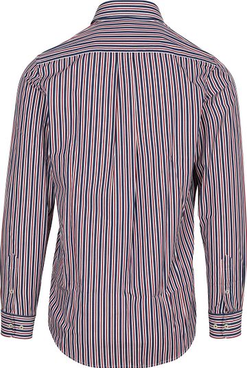 Steppin' Out Chemise Rayure Marine Rouge