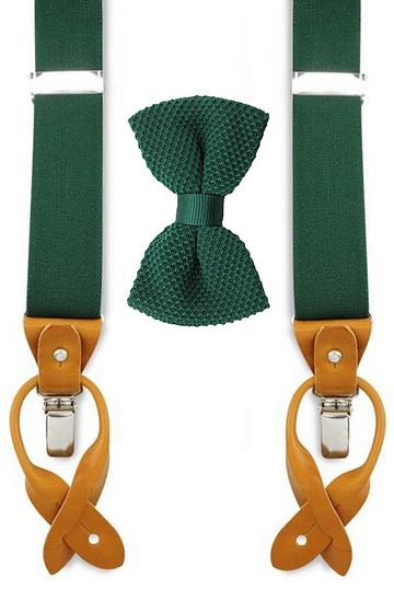 Sir Redman Suspenders Combi Pack Dark Green Product
