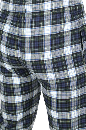 Steppin' Out Lounge Pants Plaid Blue and Green Product / Detail