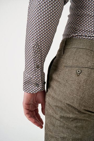 Desoto Shirt Timeless Elegance Print Multicolour Model / Detail
