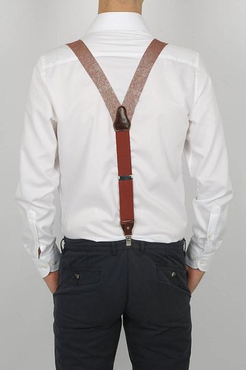 Sir Redman Bretels Combi Pack Sposo Stiloso Burgundy Model / Achterkant