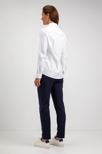 Steppin' Out Bluse Lauren Oxford Weiß Model / Achterkant
