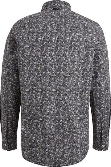 Vanguard Shirt Print Brown Product / Achterkant