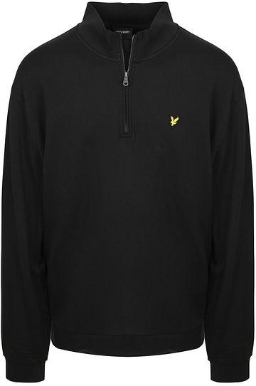 Lyle & Scott Plussize Sweat Half Zip Black Product
