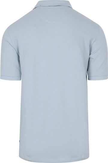 Suitable Respect Polo Tiger Lichtblauw Product / Achterkant