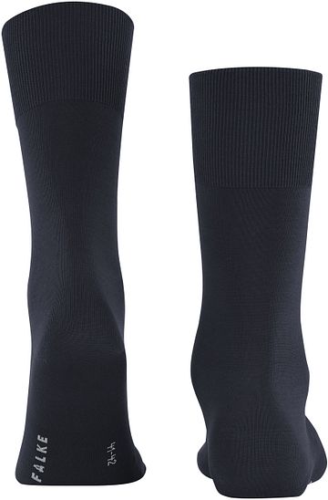 Calze Falke ClimaWool blu scuro 6370 Product / Achterkant