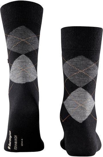 Burlington Wool Edinburgh Black 3000 Product / Achterkant