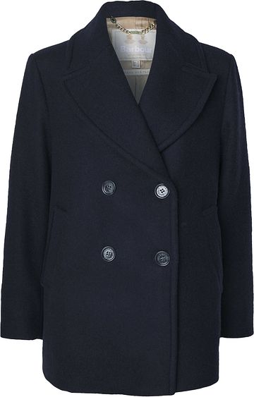 Barbour Caban Ingrid Femme en Laine Marine Product