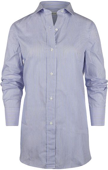 Steppin' Out Bluse Sara Poplin Stripe Blå Product