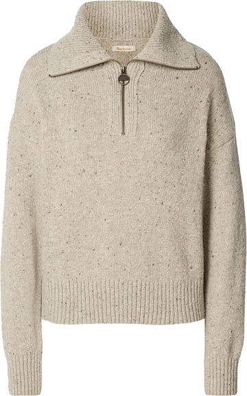 Barbour Damessweater Halfzip Lavensdale Natural Product