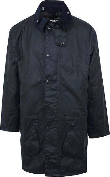 Barbour Border Wax Jacket Blue Product