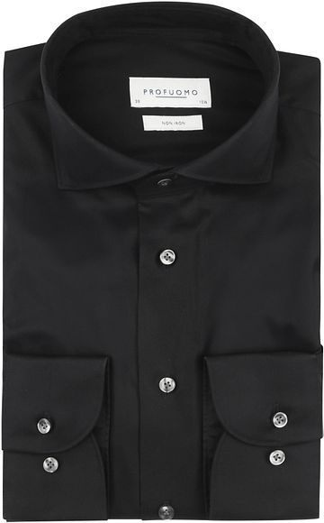 Profuomo Twill Shirt Black Product