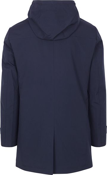Suitable Jack Hood Tech Navy Product / Achterkant