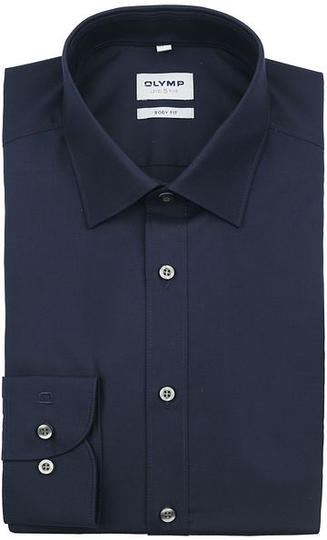 Olymp Shirt Level 5 Body Fit Navy Product