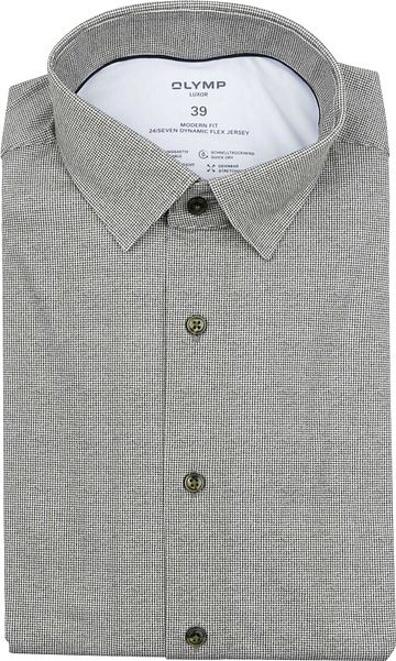 OLYMP Chemise Luxor Pied-de-Poule Vert Product