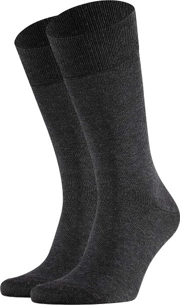 FALKE Happy Socks 2 pary antracytowy melanż Product