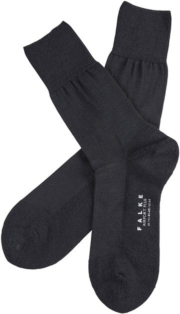 Skarpety Falke Airport PLUS czarne, mieszanka wełny 3000 Product
