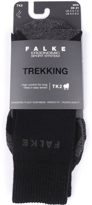 Falke TK2 Explore skarpety trekkingowe czarne Product / Detail