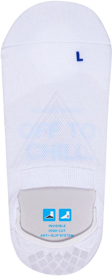 FALKE Cool Kick calzini fantasmini antiscivolo bianchi Product