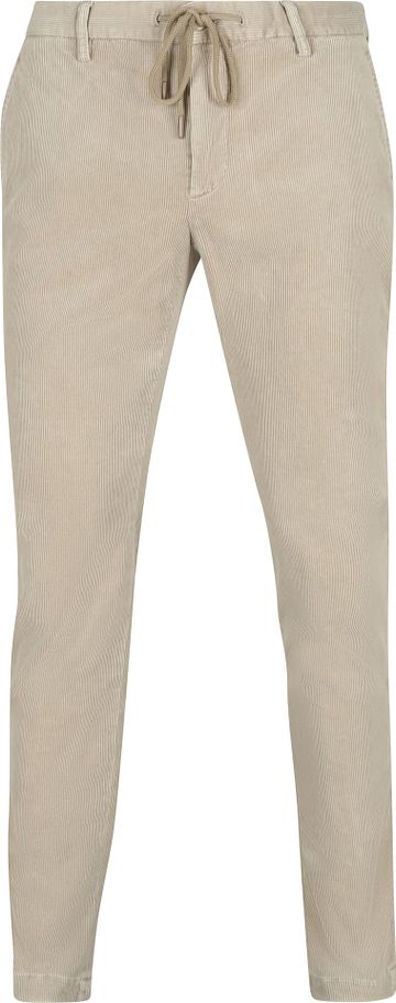 Alberto Trousers Jump Corduroy Greige Product