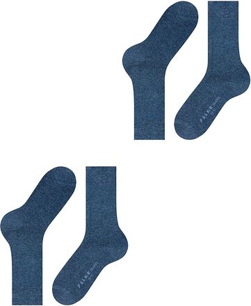Falke Swing Sokker 2-pakke Navy