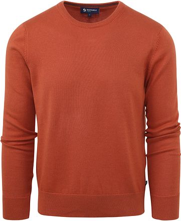 Suitable Respekt Oinix Tröja Rund Hals Orange