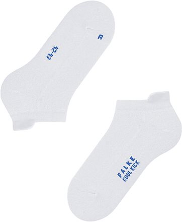 Falke Cool Kick Ankelstrømpe Hvit