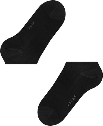 Falke ClimaWool Ankelsocka Svart 3000