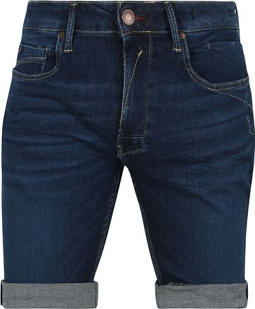 No Excess Jeansshorts Mörkblå