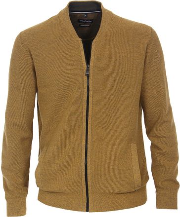 CASAMODA Vest Melange Geel