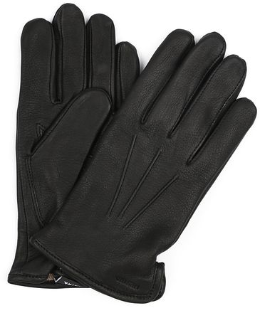 Hestra Gloves Andrew Leather Black