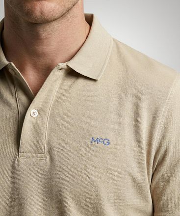 McGregor Piqué Polo Shirt Sand