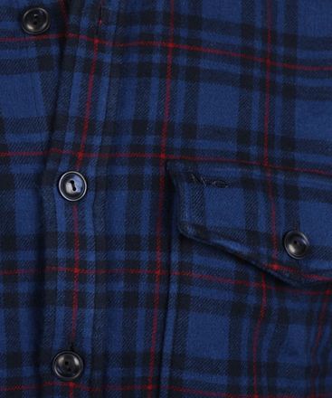 McGregor Skjorta Tartan Mörkblått