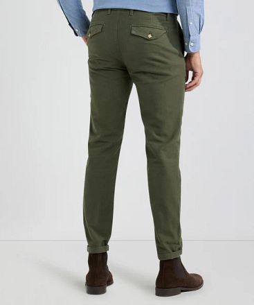 McGregor Chino Moleskin Olivgrön