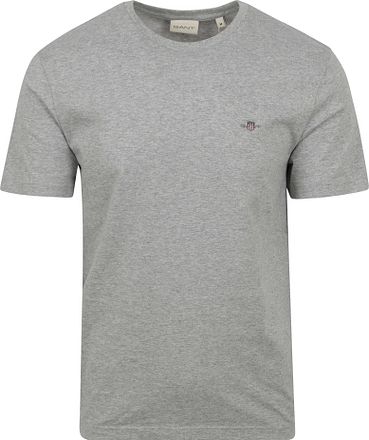 Gant Shield Logo T-shirt Grå